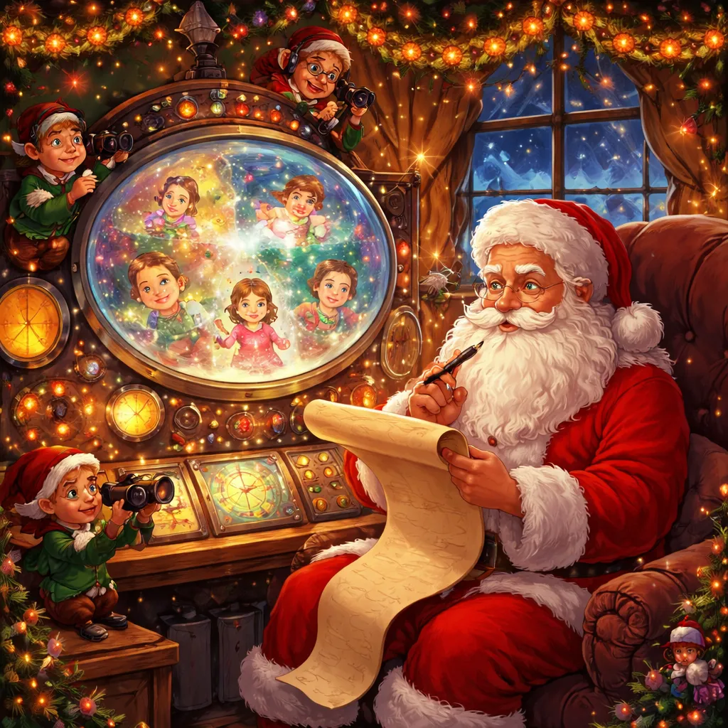 كيف يعرف سانتا إذا كنت جيدًا أم سيئًا؟