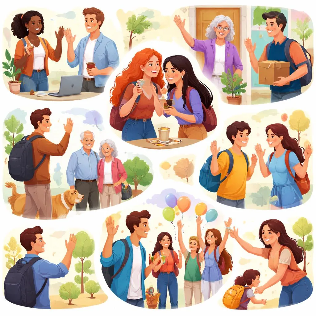 How to Say Hello in English in Different Situations?