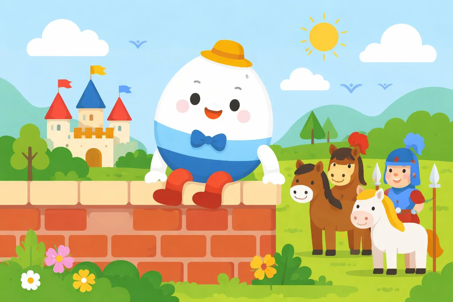 Humpty Dumpty - Nursery Rhymes And Traditional Poems By FCIT
