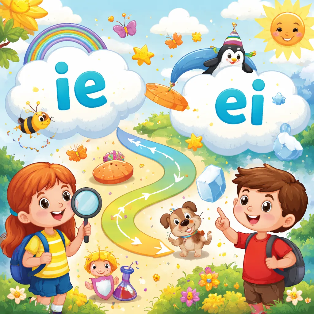I Before E, Except After C? A Kid's Fun Guide to the 'ie' and 'ei' Rule