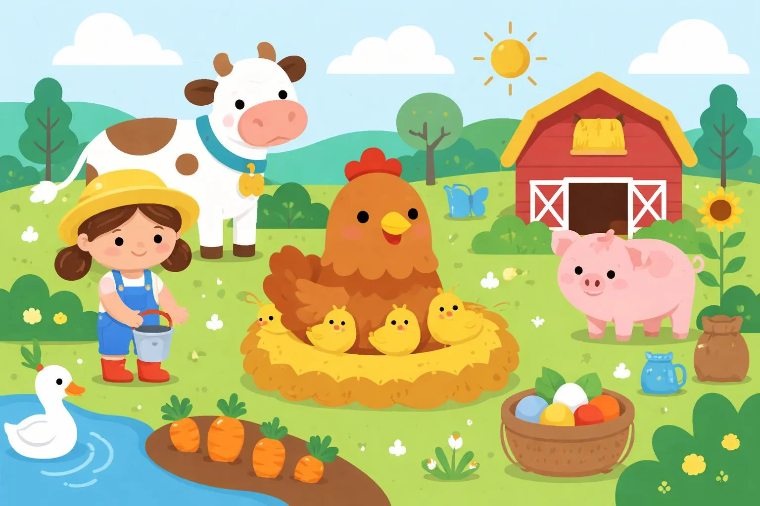 I Had a Little Hen - Nursery Rhymes And Traditional Poems By FCIT