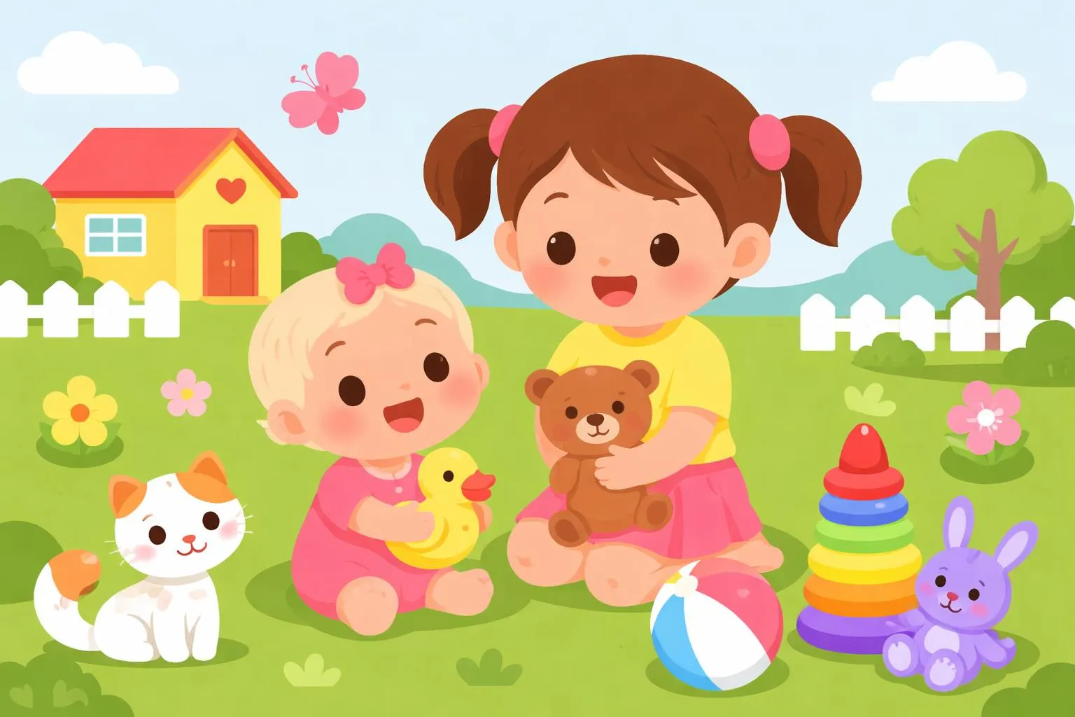 I Have a Little Sister - Nursery Rhymes And Traditional Poems By FCIT