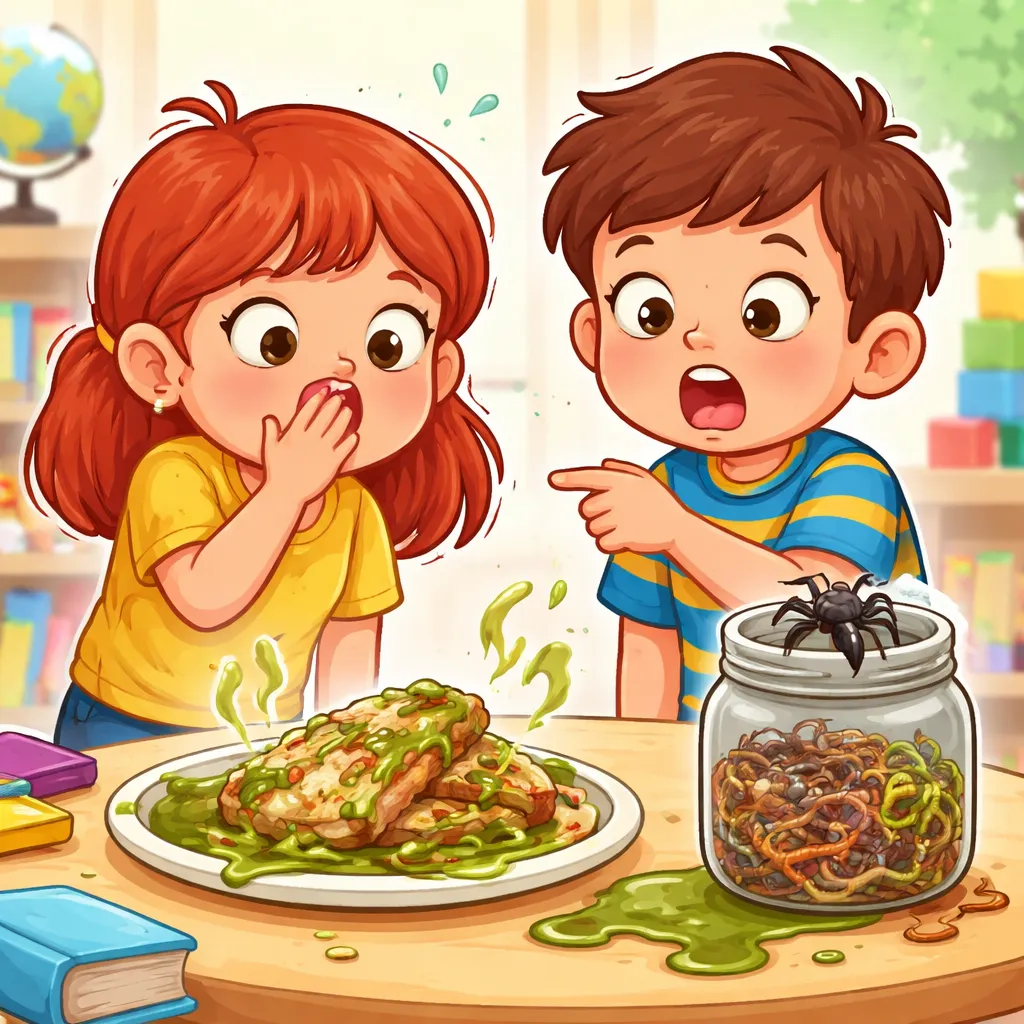 Bedeuten „ekelhaft und widerlich“ in alltäglichen englischen Gesprächen dasselbe für Kinder, die einen neuen Wortschatz lernen?