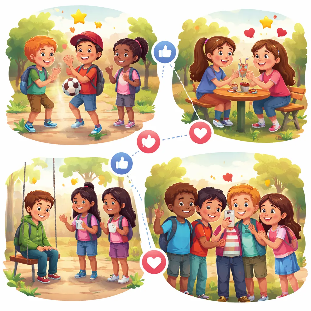 In Everyday English Learning, When Should Children Use “popular and liked” Correctly in Different Social Contexts?