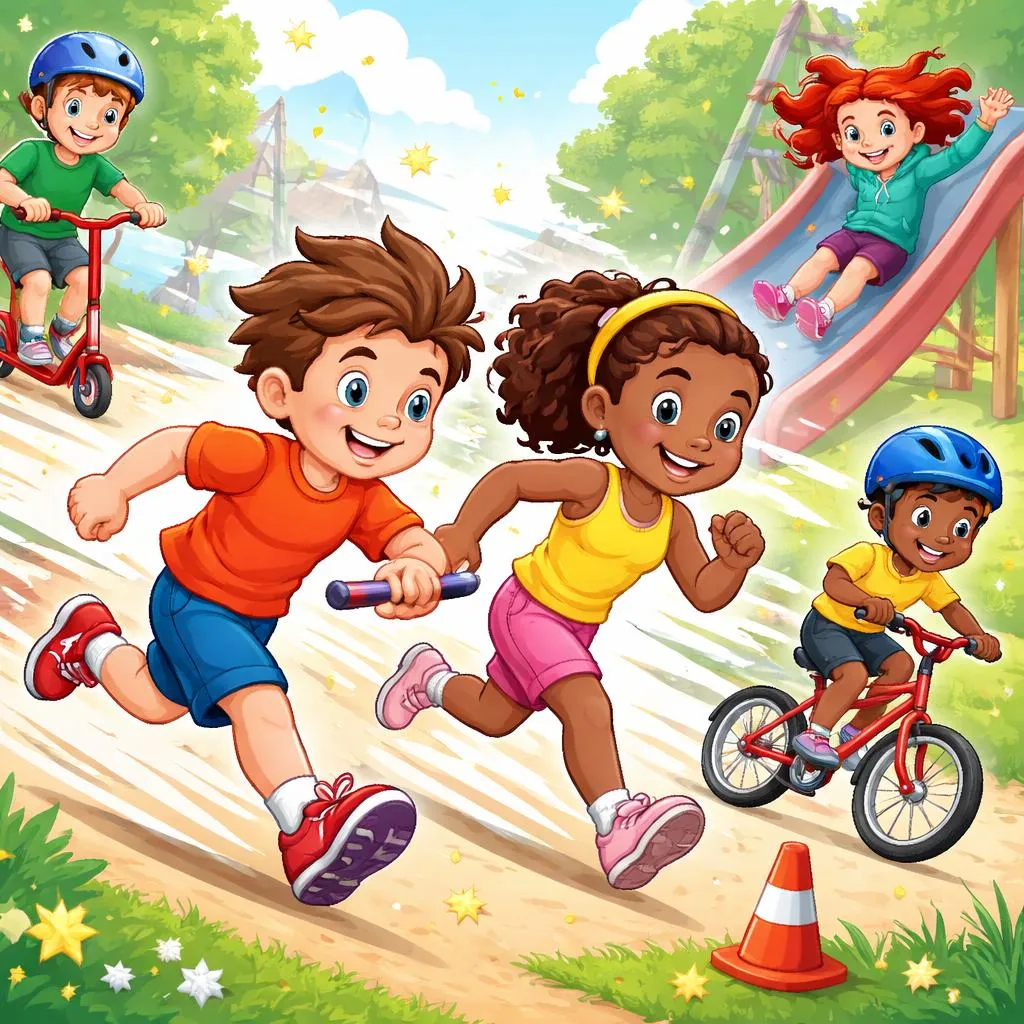 Dans quelles situations « rapide » et « véloce » sont-ils les mots parfaits pour les enfants ?