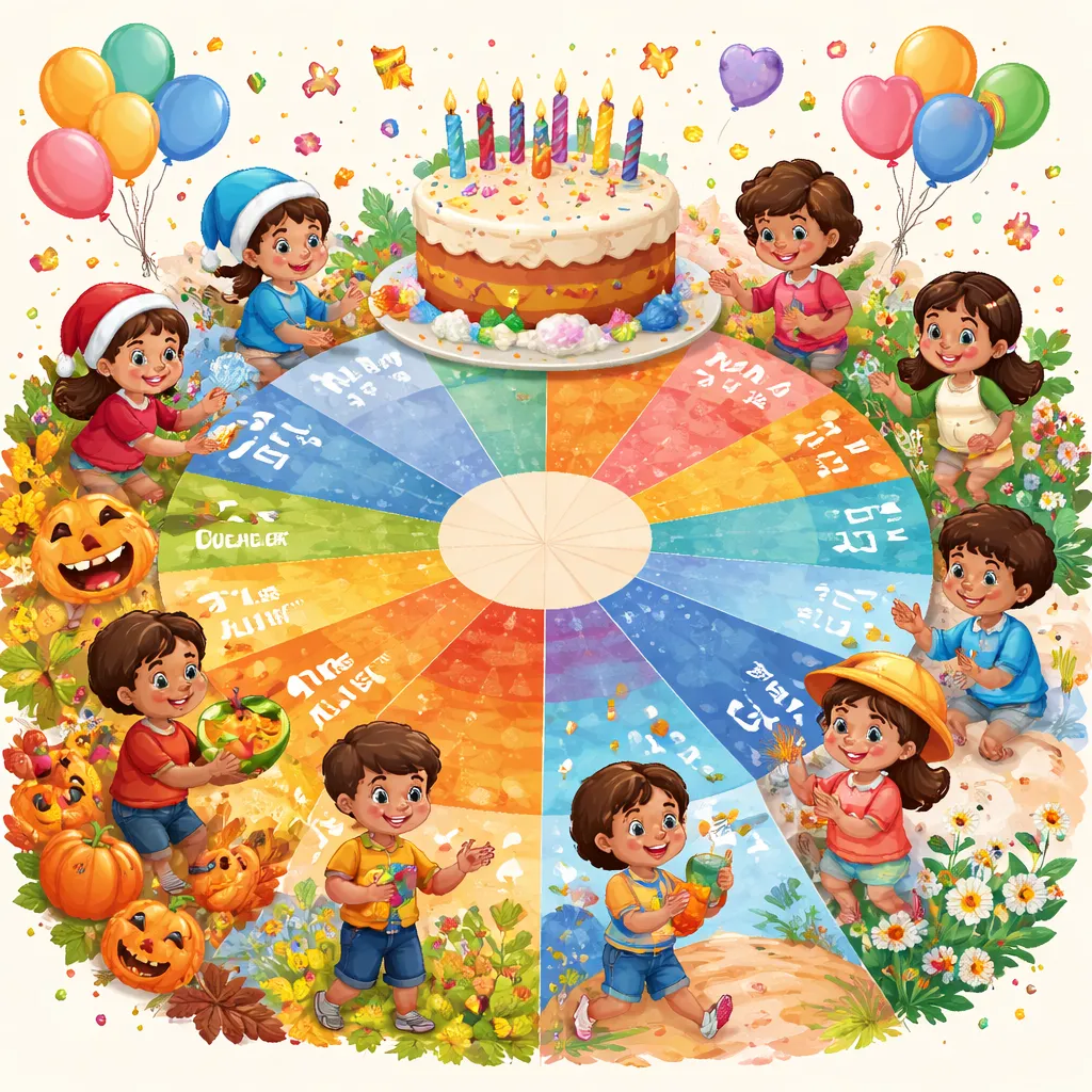 ¿En qué mes naciste? ¡Explorando los meses del año y los cumpleaños!