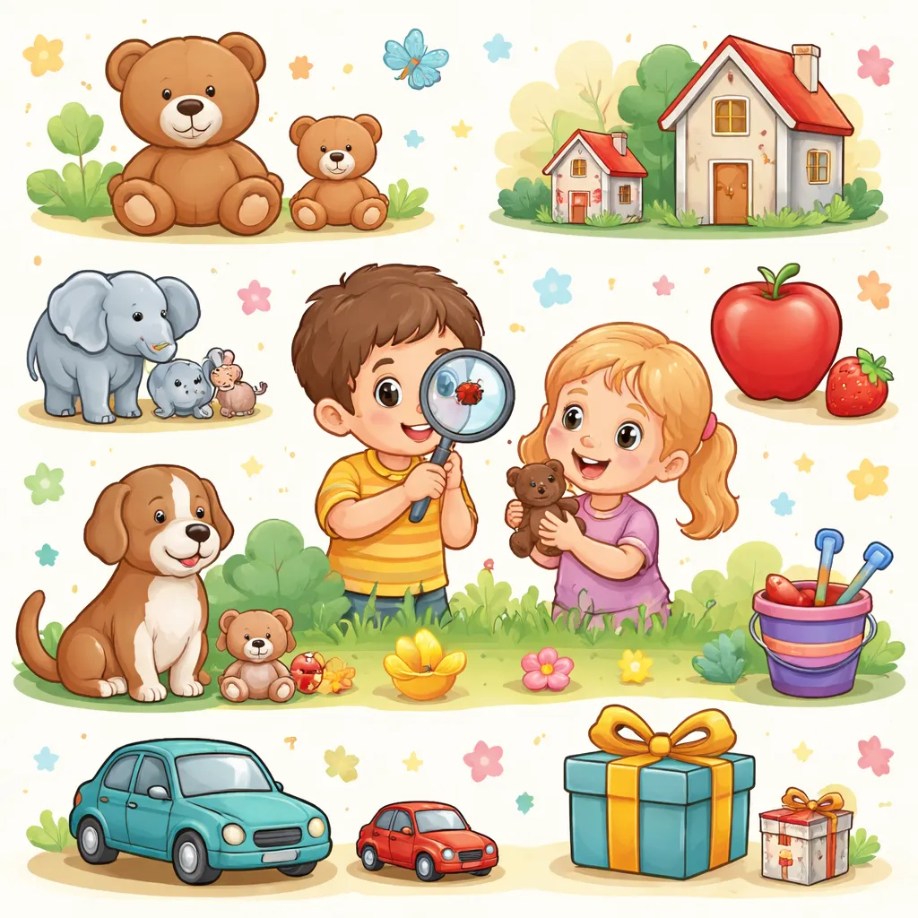 In Which Situations Should Children Use “Little and Small” Correctly to Improve Clear and Natural English Expression?