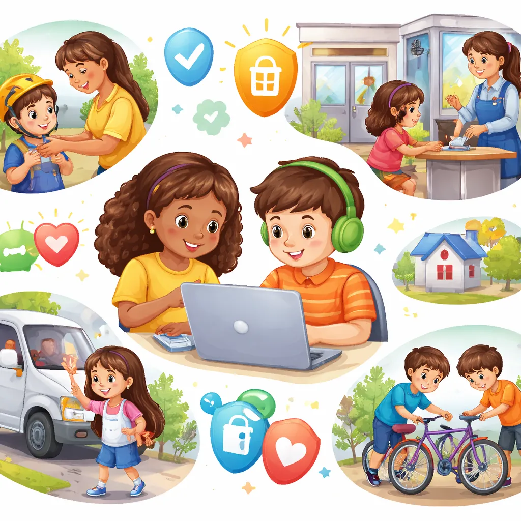 In Which Situations Should Children Use Safe and Secure Correctly in English Learning and Daily Communication Contexts?