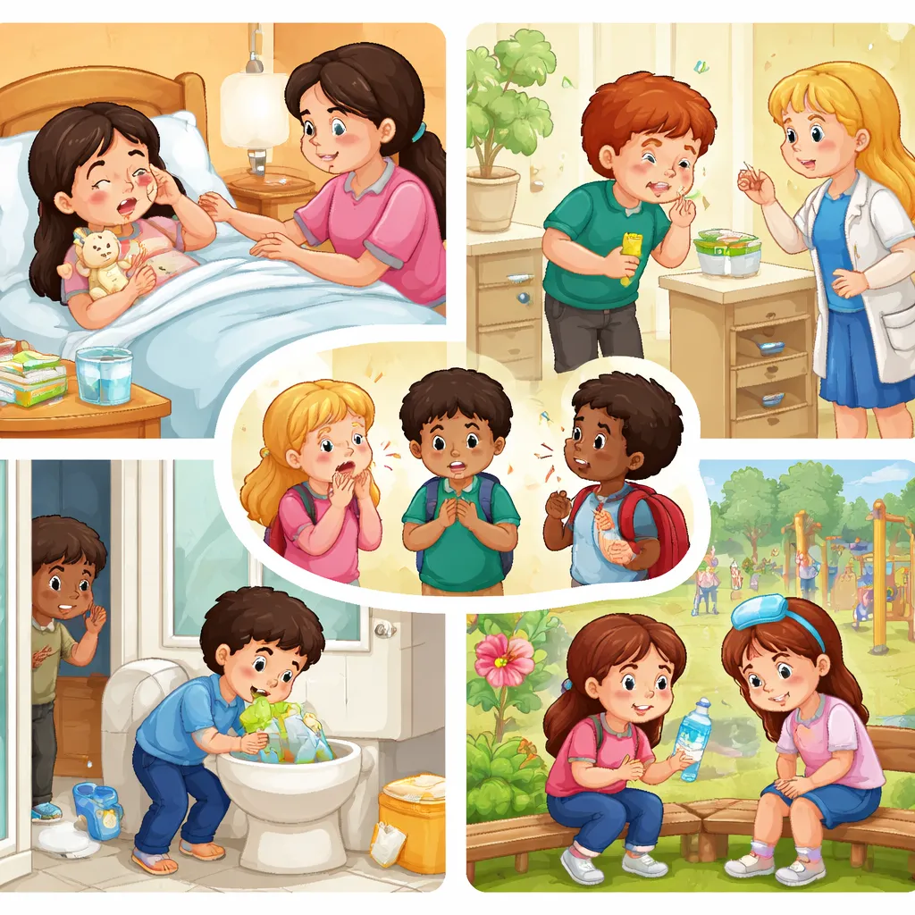 In Which Situations Should Children Use Sick and Unwell Correctly for Clear Everyday English Communication Skills?