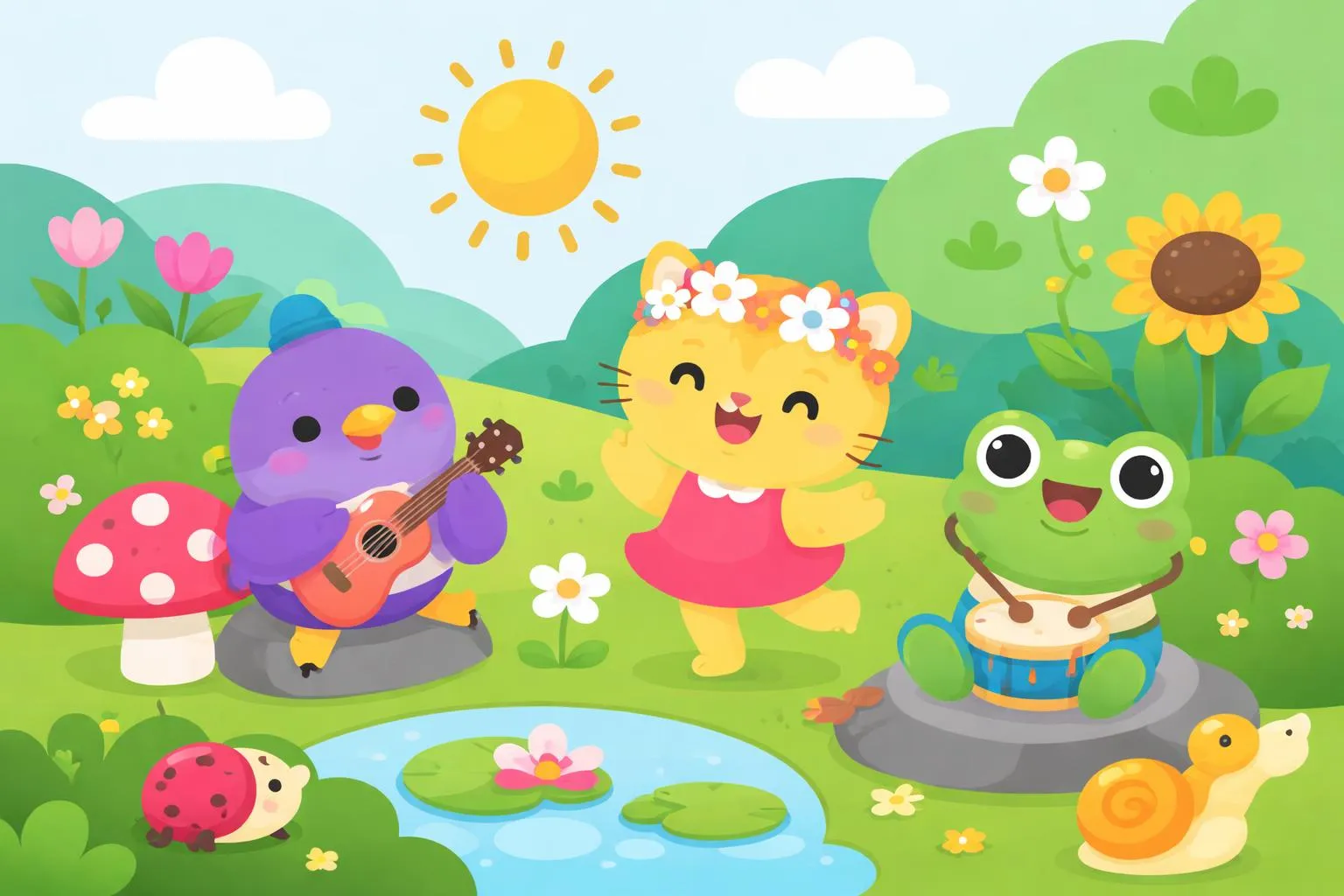 Inly, Minly, Dibbity Fig - Nursery Rhymes And Traditional Poems By FCIT