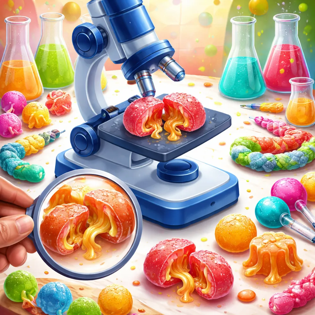 Is a Sticky Candy Always Made with an Adhesive Substance Inside?