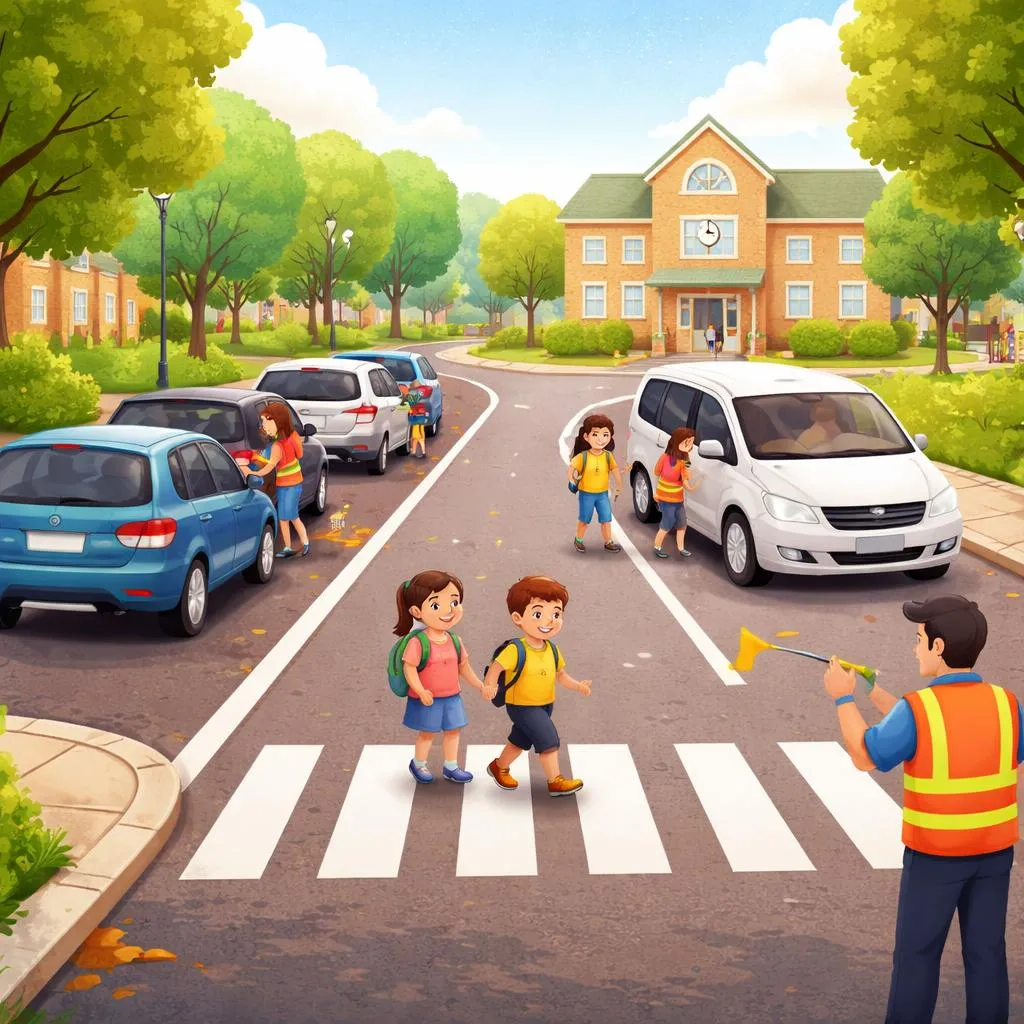 Is Parking To Better Than Stopping To For Learning Safe Road Habits Near School?