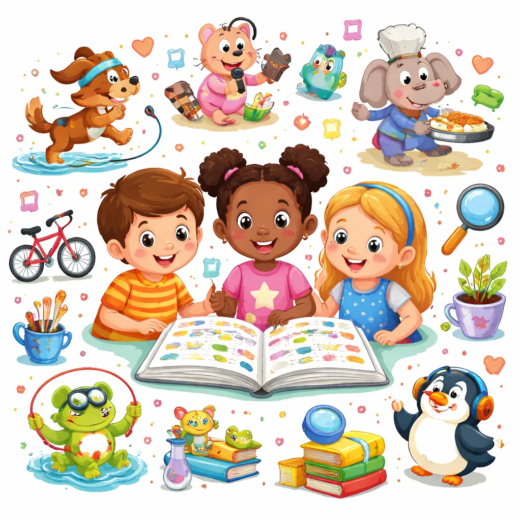 É um Verbo Fazendo o Trabalho de um Substantivo? Seu Guia Divertido para 80 Gerúndios Essenciais para Crianças de 7 Anos