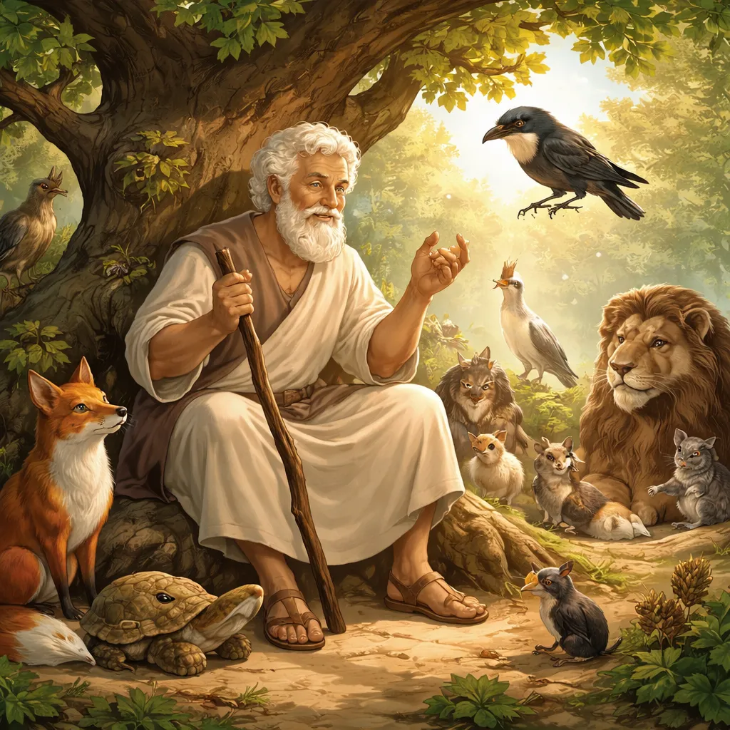 Is the Celebrity Story: Aesop the Oldest Proof That Short Tales Can Teach Big Lessons?