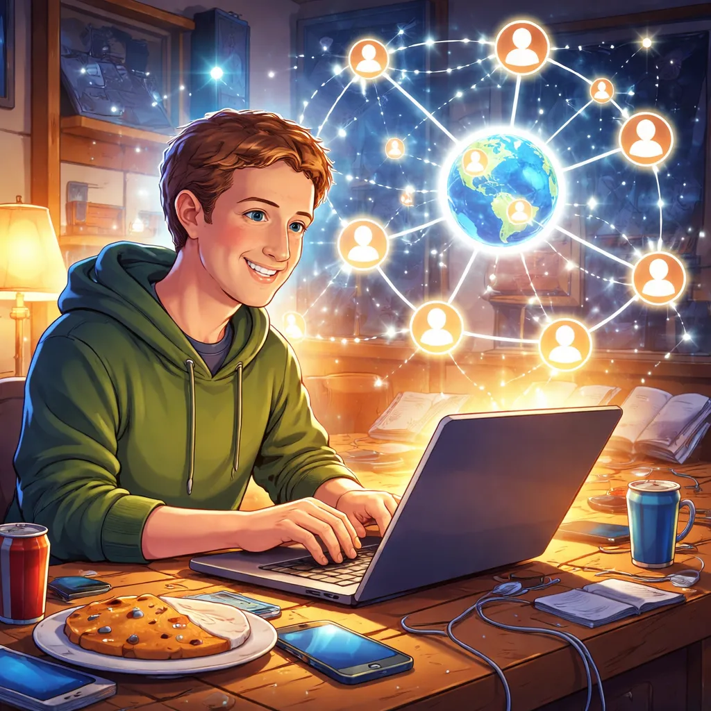 Is the Celebrity Story: Mark Zuckerberg Proof That a College Dorm Project Can Connect Billions?