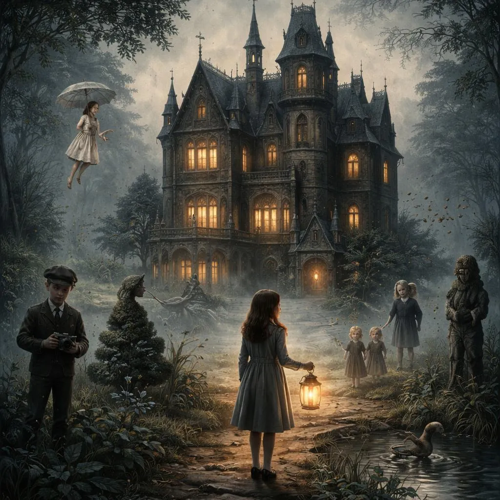 هل توجد قصة حقيقية وراء كتاب 'بيت الآنسة بيرغرين للأطفال المميزين'؟