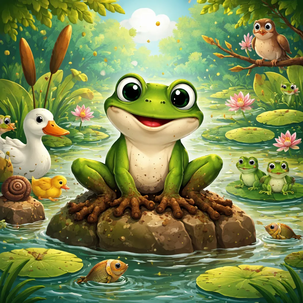 Warum wäscht der Frosch seine Füße nicht? Eine Erkundung des portugiesischen Liedes 'O Sapo Não Lava o Pé'