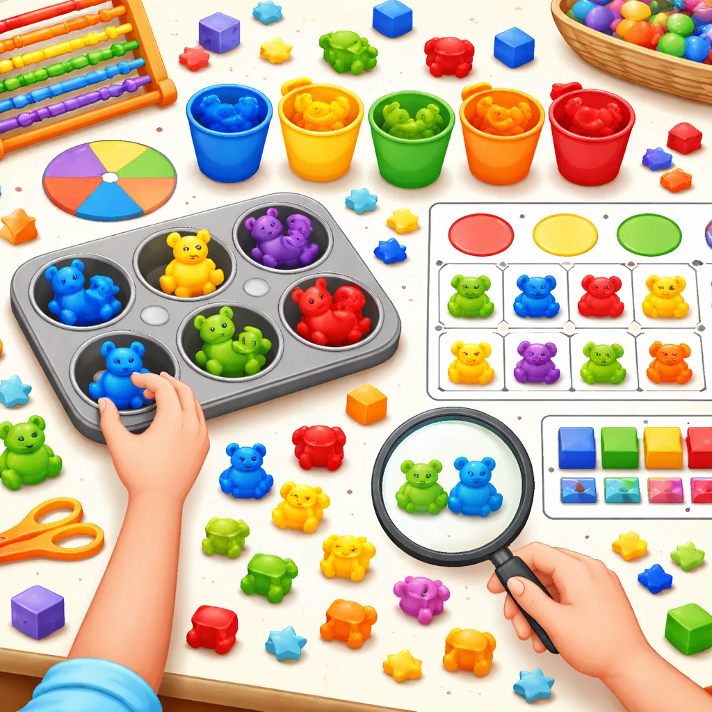 Learn to Count & Play: What’s in Counting Bears Activity Sheets Printable?