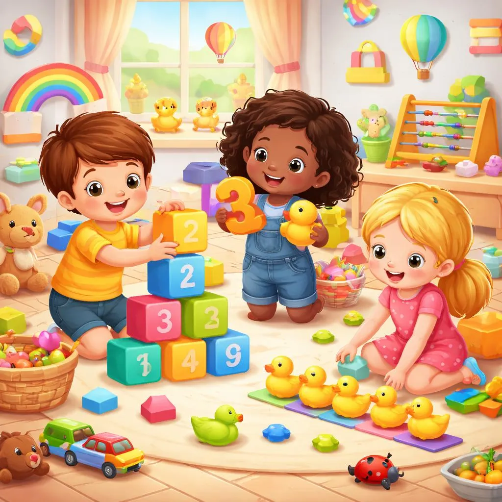 Learning Numbers for Young Minds: A Fun and Friendly Guide to learning numbers Through Play, Stories, and Daily Life