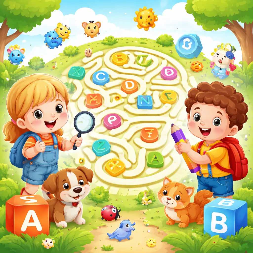 Let’s Explore! What’s in Alphabet Maze Worksheets for Toddlers?