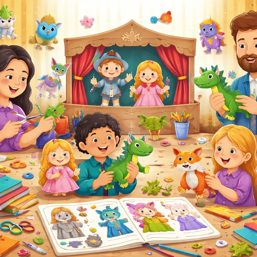 Let’s Tell Tales! What’s in DIY Puppet Templates for Storytelling?