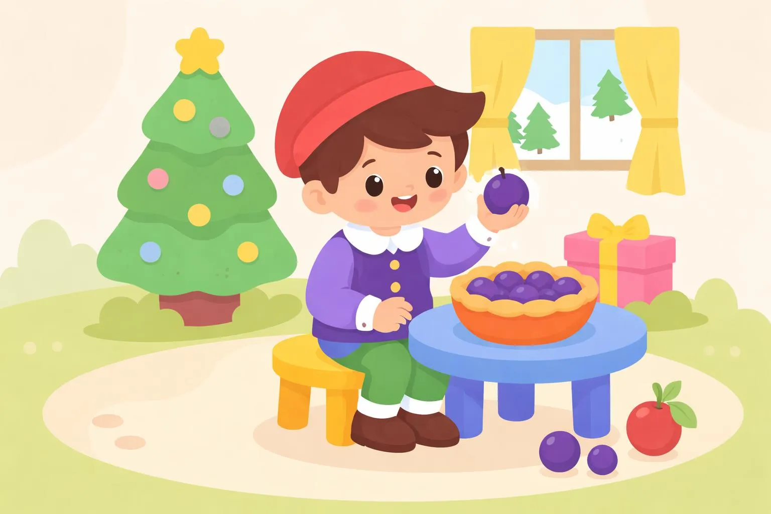 Little Jack Horner - Nursery Rhymes And Traditional Poems By FCIT