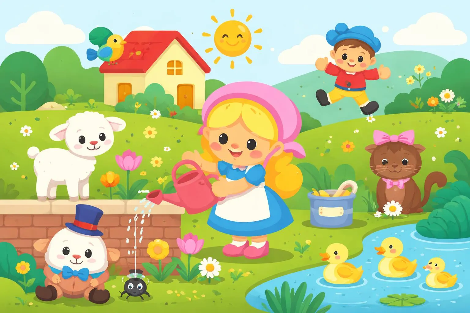 Little Polly Flinders - Nursery Rhymes And Traditional Poems By FCIT
