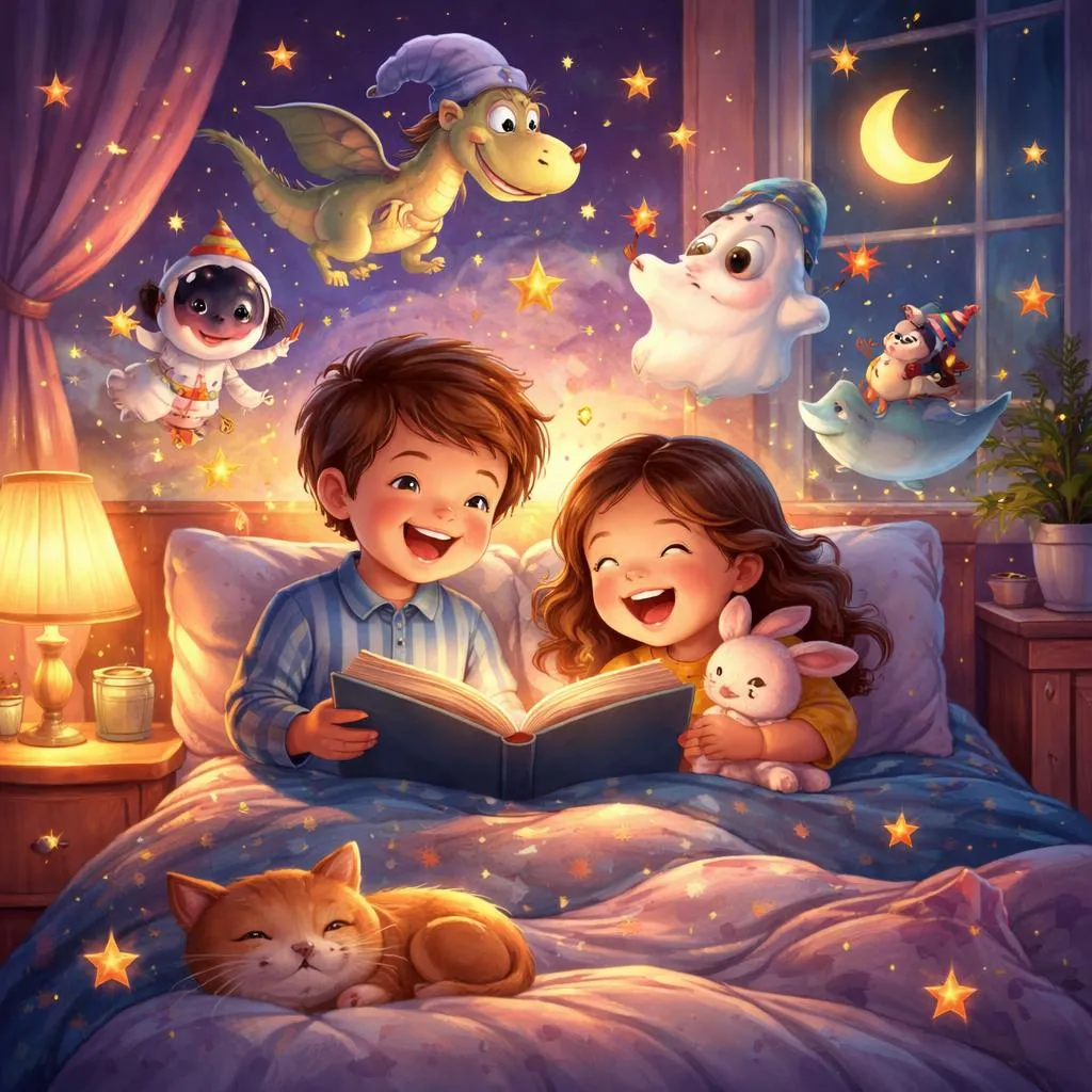 Looking for a Fun Way to Wind Down? Discover the Coolest and Funniest Bedtime Stories Here.