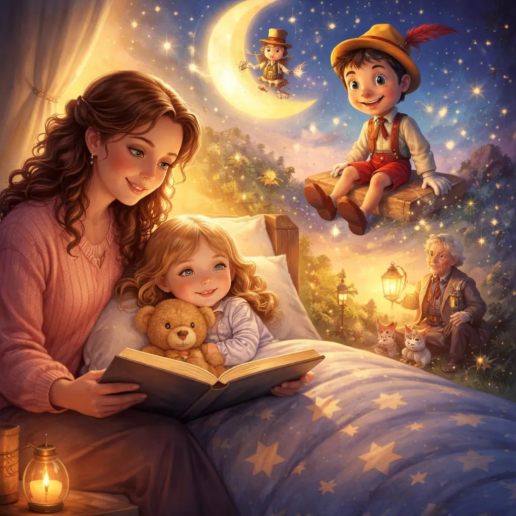 Looking for a Gentle Bedtime Stories Pinocchio Version for Sweet Dreams?