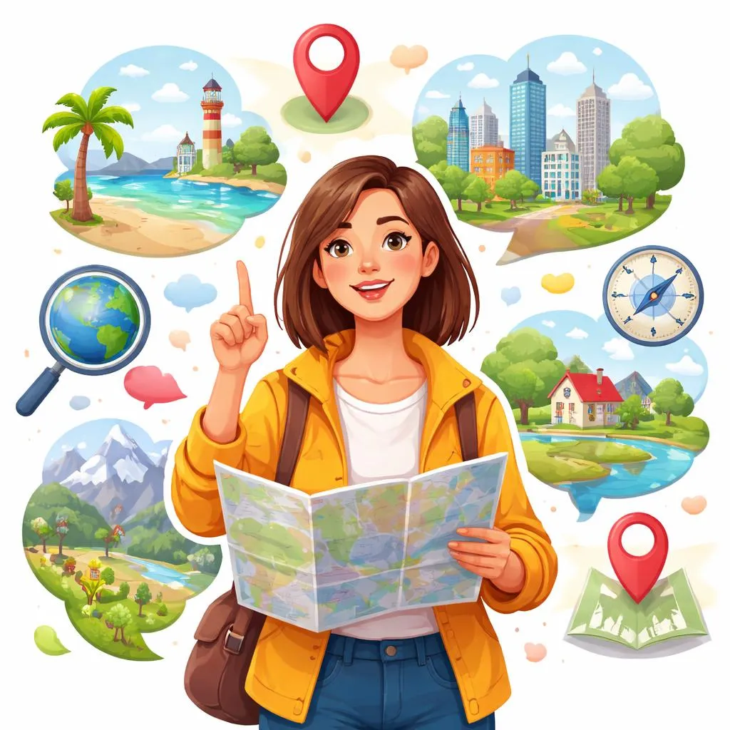 Ищете пример места? Узнайте, как описывать места на английском языке