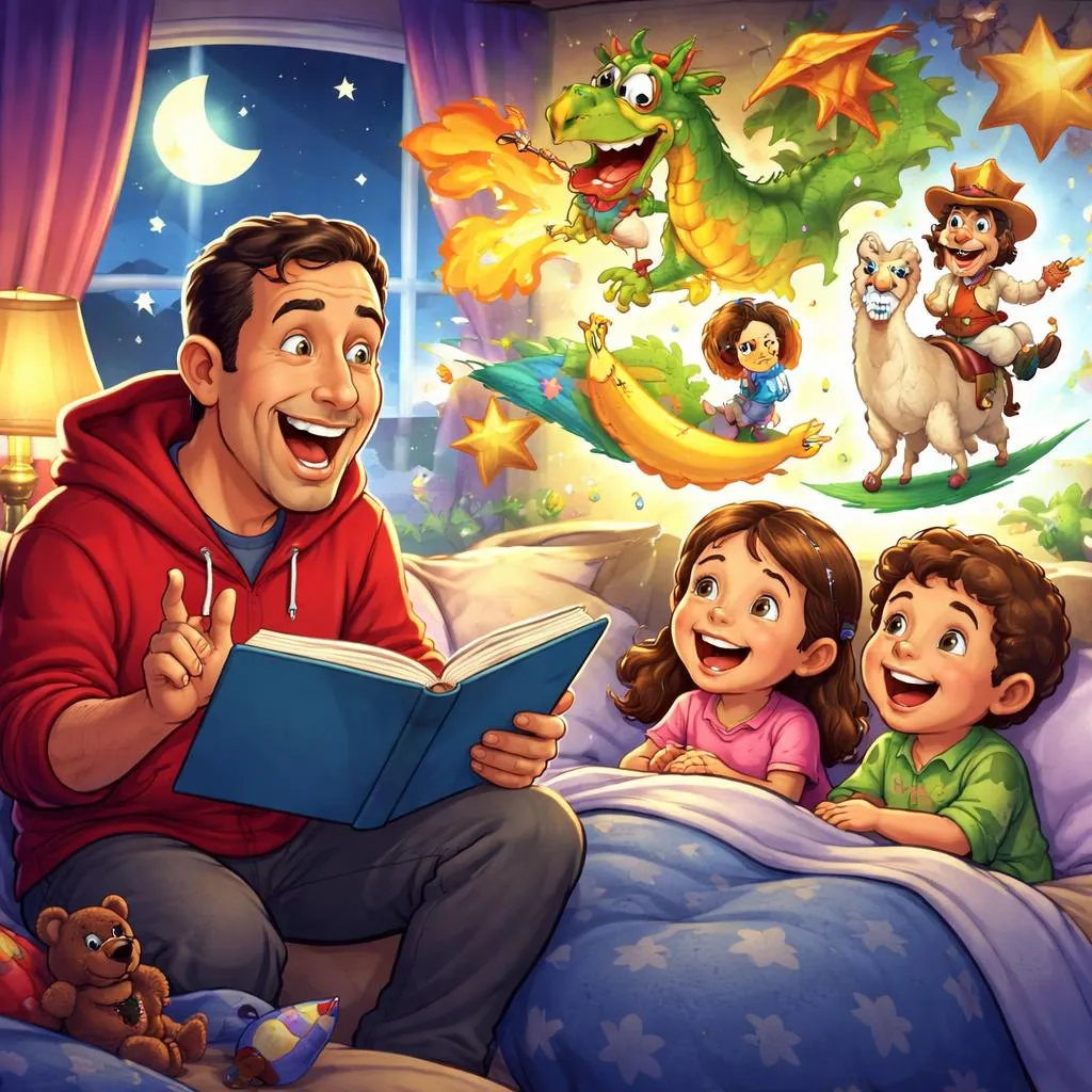 Ищете Истории на Ночь в Стиле Адама Сэндлера? Попробуйте Эти Смешные Сказки!