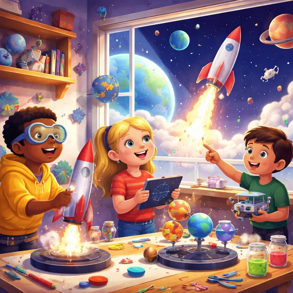 Ищете творческие мероприятия на космическую тематику, которые поднимут обучение на новую высоту?