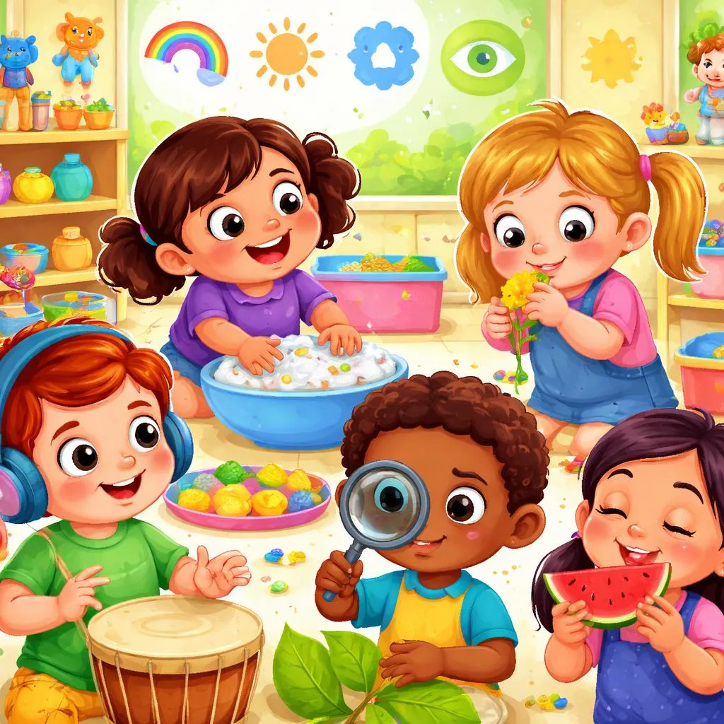 Ищете свежие занятия о пяти чувствах для дошкольников, которые действительно увлекут юных учеников?