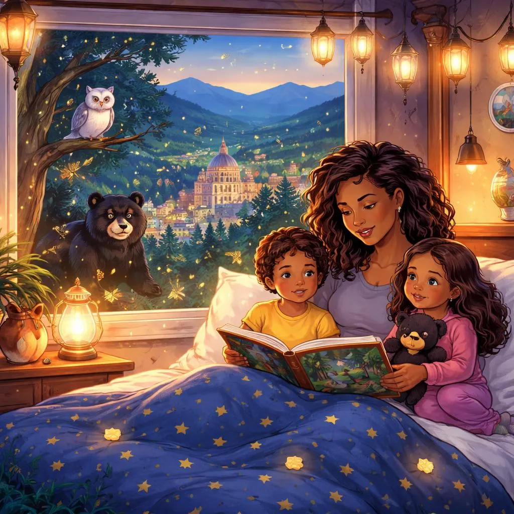 Procurando Histórias para Dormir Divertidas e Locais em Asheville, NC, para Compartilhar com Seus Filhos?