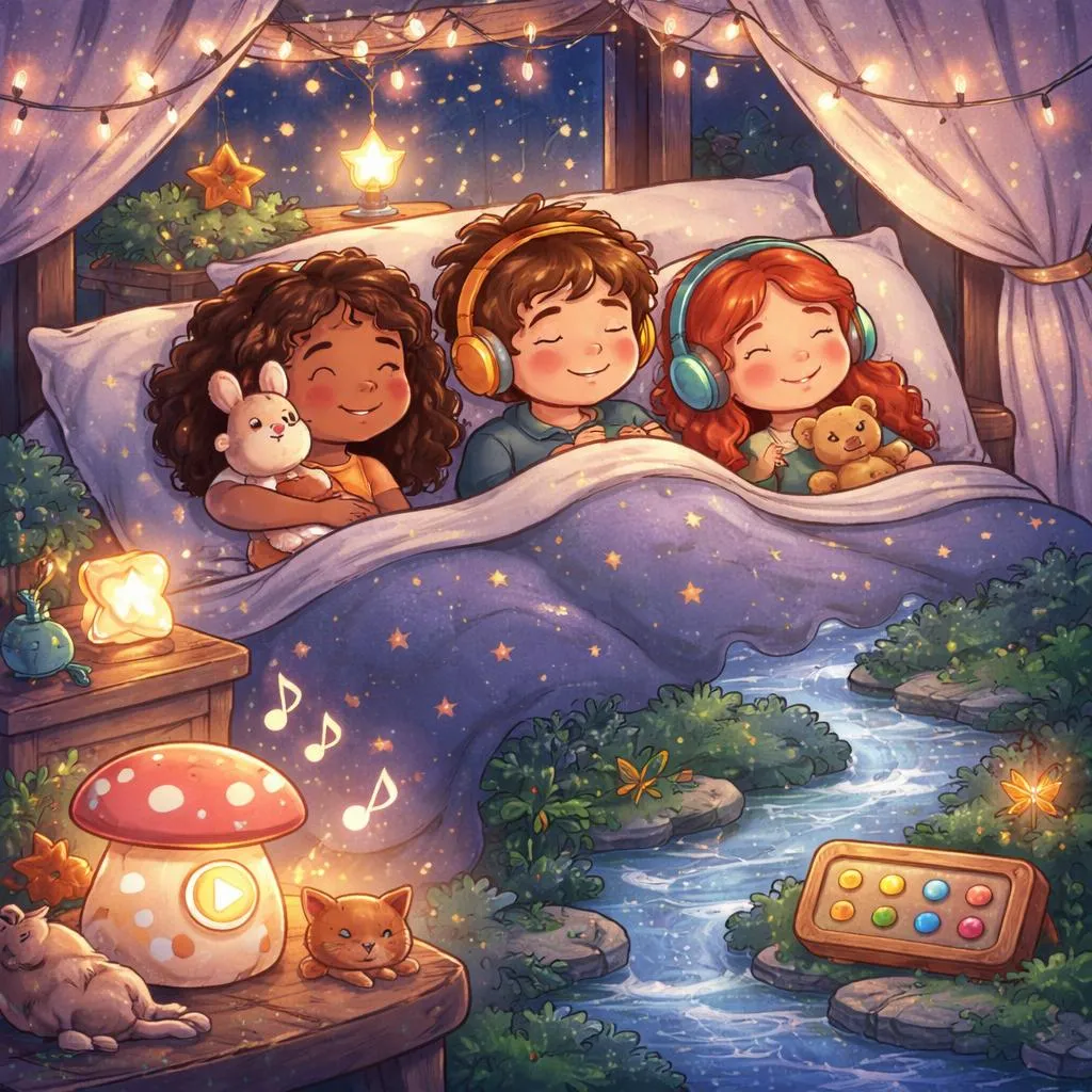 Mencari Gaya Video Cerita Pengantar Tidur yang Seru? 3 Kisah Tanpa Layar tentang Buffering, Tombol, dan Aliran yang Tenang
