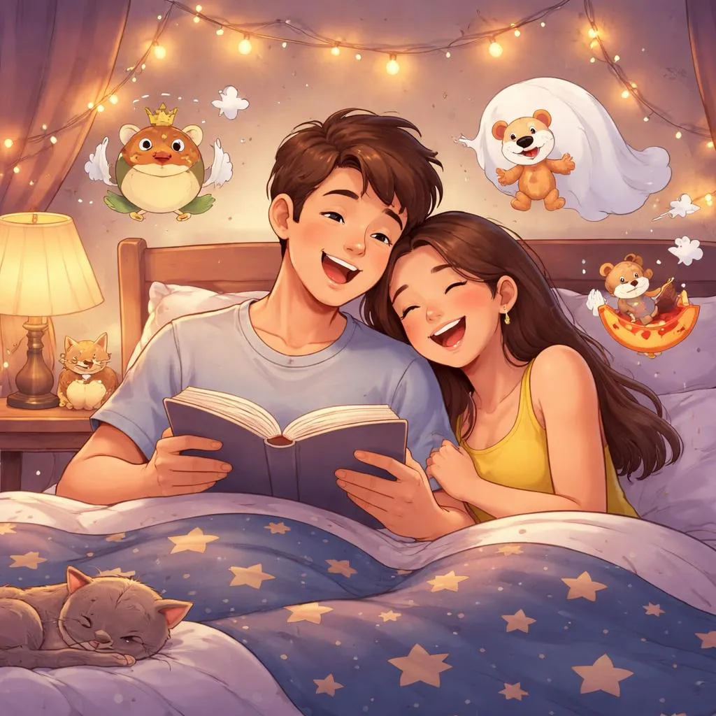 Looking for Funny Bedtime Stories for Girlfriend? 3 Whimsical and Sweet Tales to Share a Smile