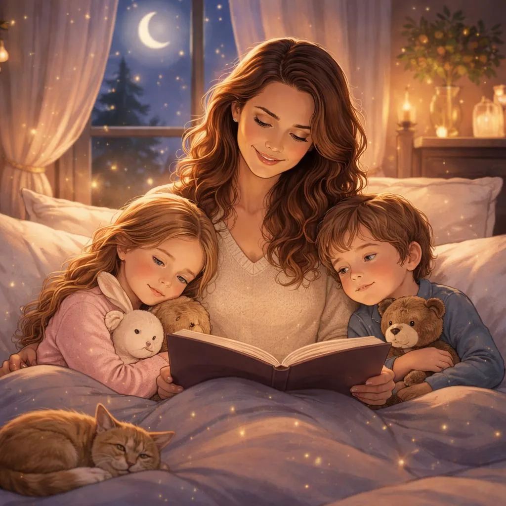 Ищете добрые сказки? Откройте для себя успокаивающие сказки на ночь, которые Кери Рассел, возможно, рассказывает своим детям