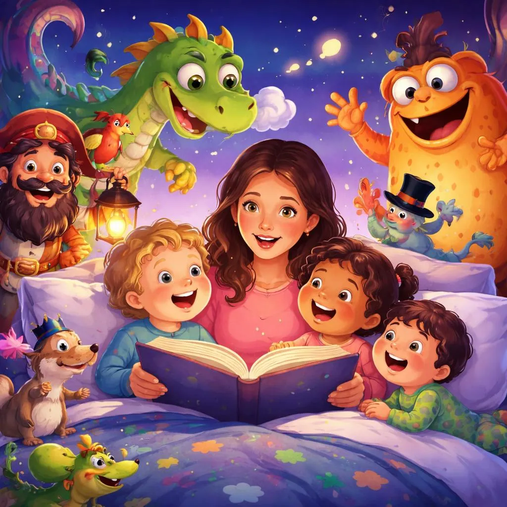 寻找适合大声朗读的精彩睡前故事？3个有趣又富有想象力的故事