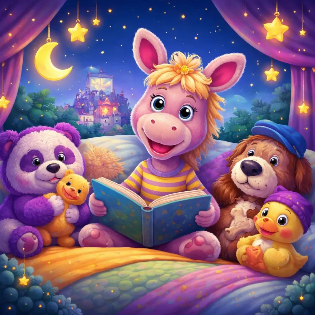 À la recherche de nouvelles aventures ? Essayez ces histoires du soir de Donkey Hodie pour enfants