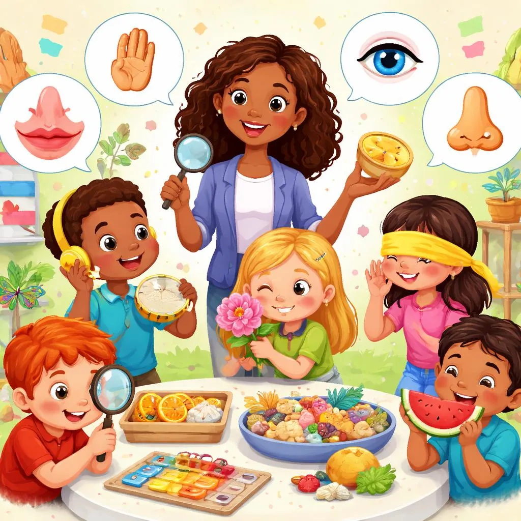 Ищете занятия на тему пяти чувств? Руководство для учителей по увлекательному сенсорному обучению