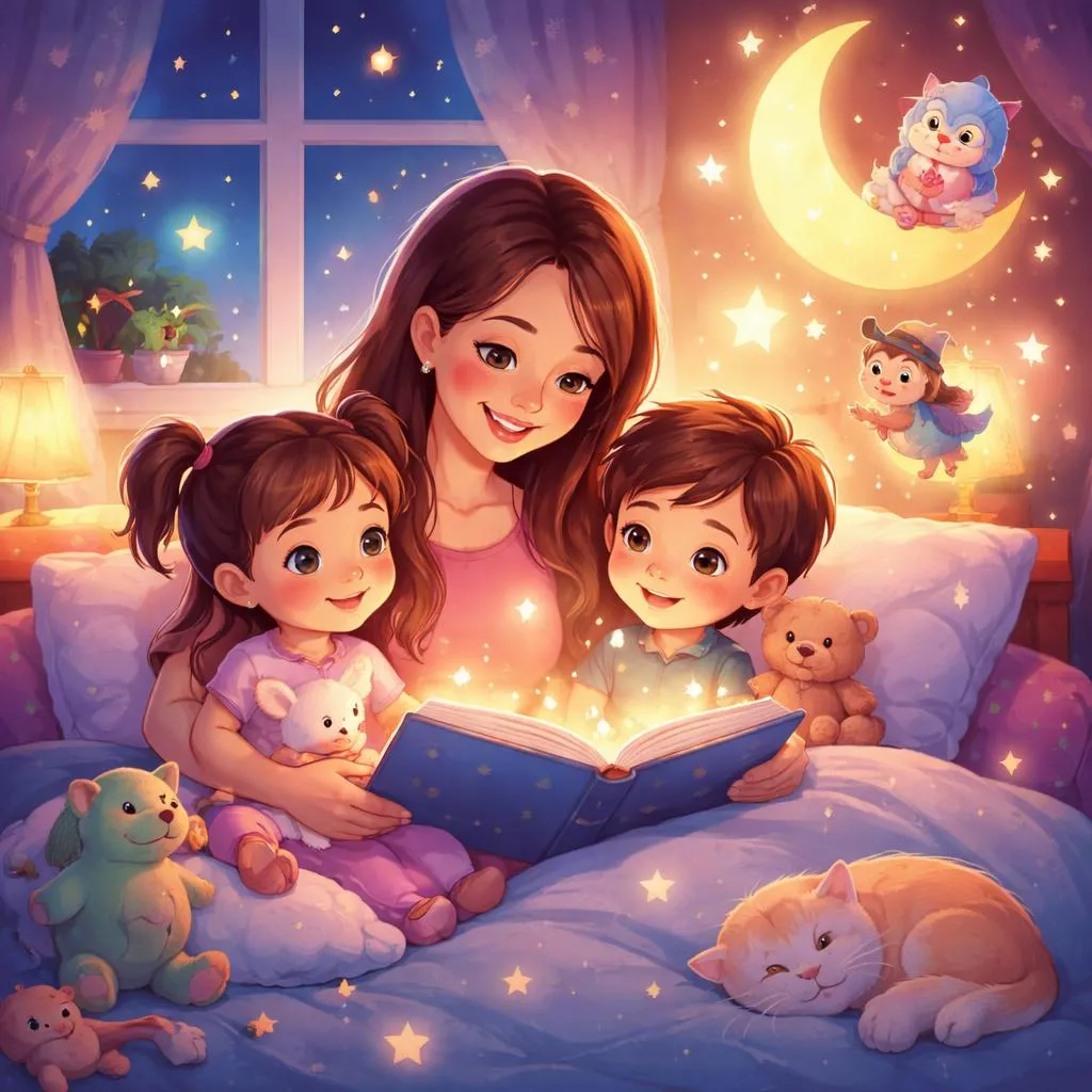Ищете короткие и милые сказки на ночь, которыми можно поделиться за считанные минуты?