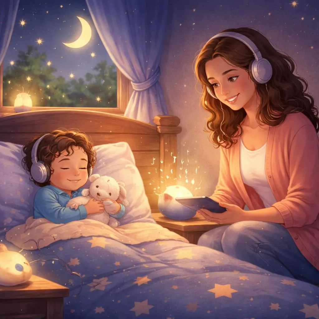 Ищете успокаивающие аудио-библейские истории на ночь для вашего малыша?