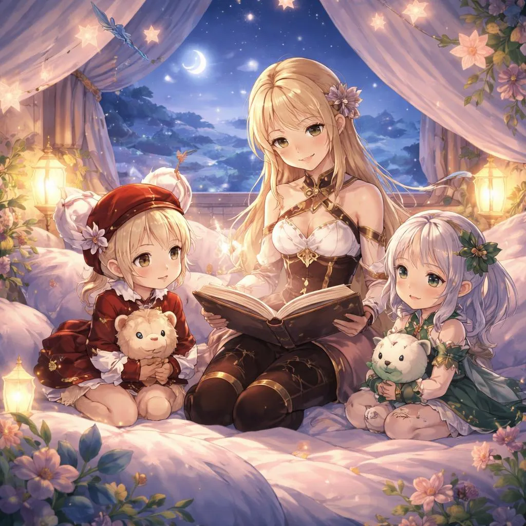 寻找舒缓的睡前故事，原神风格？三则关于风、花和梦想的奇妙故事