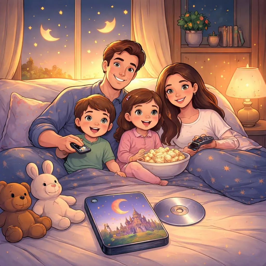 À la recherche du meilleur DVD de contes pour enfants pour la routine du coucher de votre famille ?