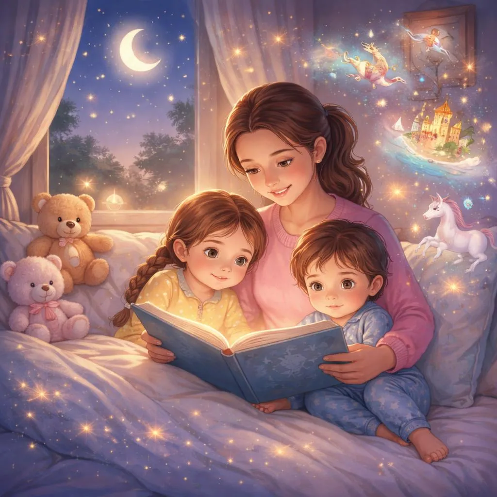 À la recherche des meilleures histoires du soir avec des images pour susciter de doux rêves ?