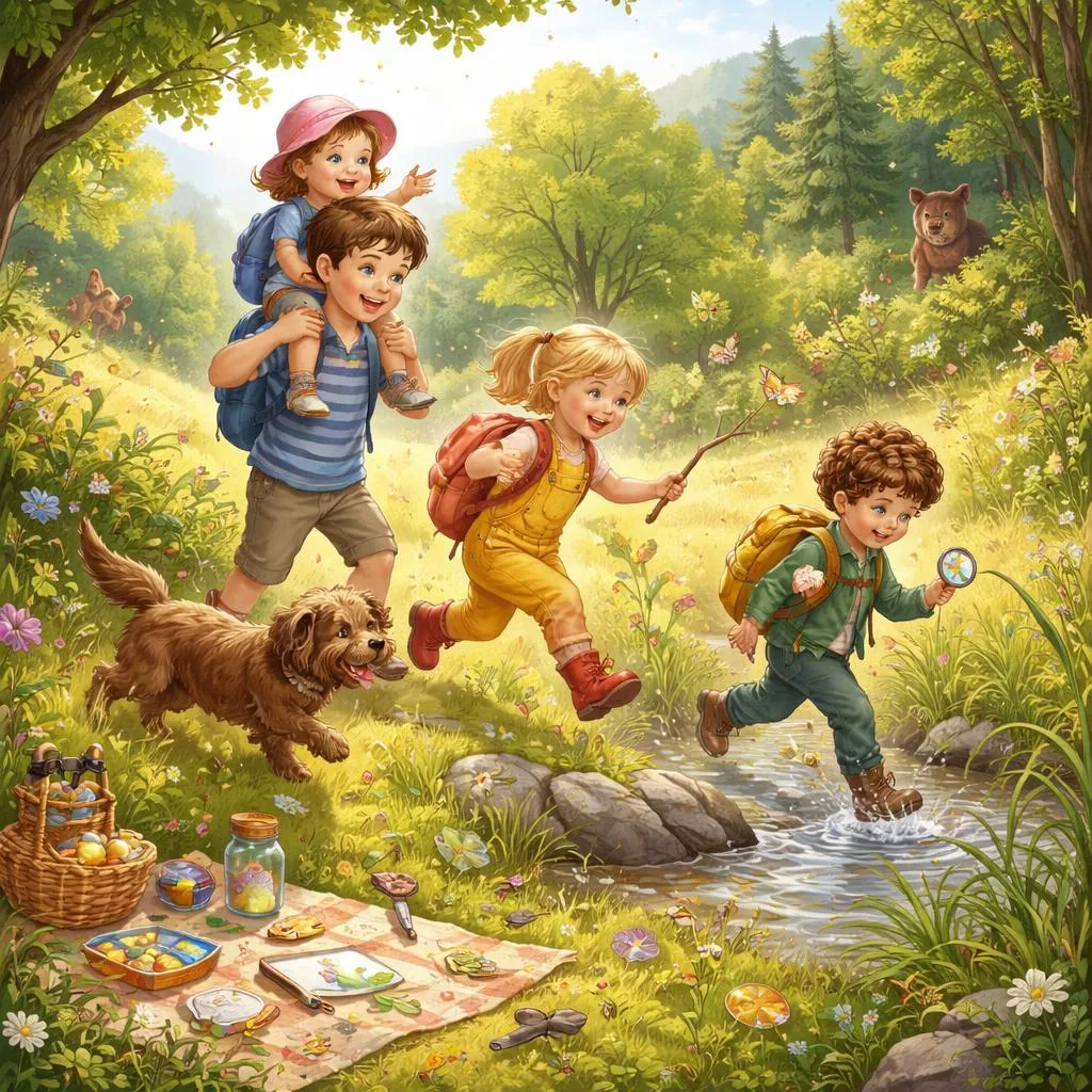 Mencari Lirik Lengkap "We're Going on a Bear Hunt" dan Aktivitas Seru?