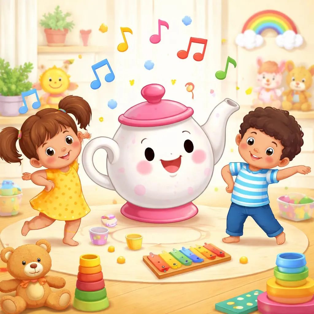 Ищете забавные слова песни "Я маленький чайник"? Найдите их здесь с учебными заданиями!