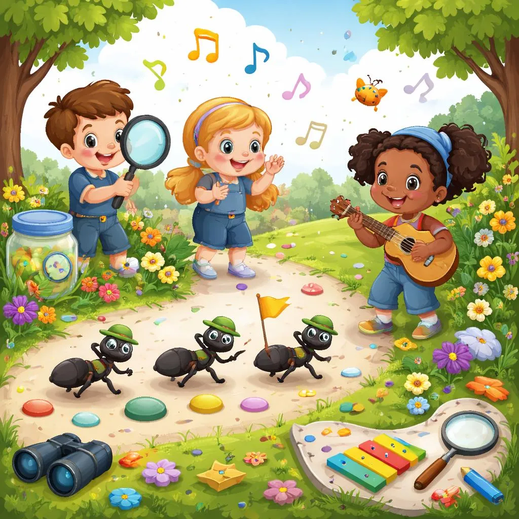 Ищете текст песни «Муравьи маршируют»? Найдите все куплеты и интересные идеи для обучения здесь