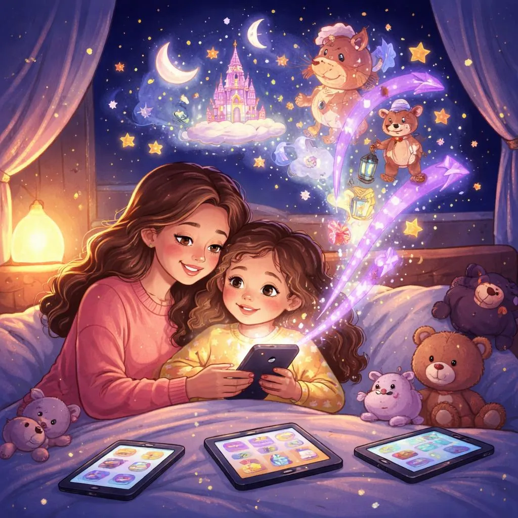 Ищете идеальное приложение для сказок на ночь? Откройте для себя эти жемчужины!