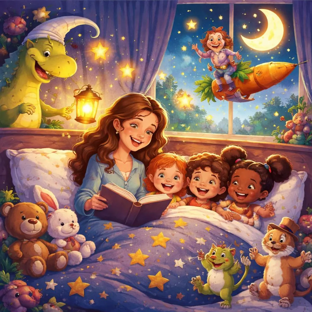 Mencari Kisah Pengantar Tidur yang Benar-Benar Menyenangkan? 3 Dongeng Unik dan Lucu untuk Mimpi Indah